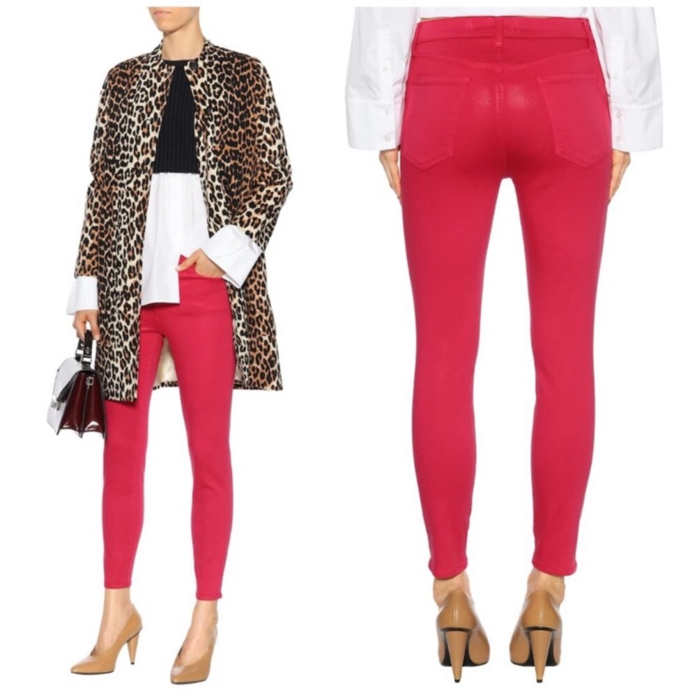 J Brand Shock Pink Denim